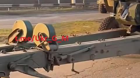 A column of abandoned equipment and weapons of the 56th Ompbr of the Armed Forces of Ukraine