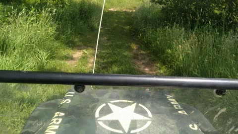 Mini hydro Jeep with new 16hp engine