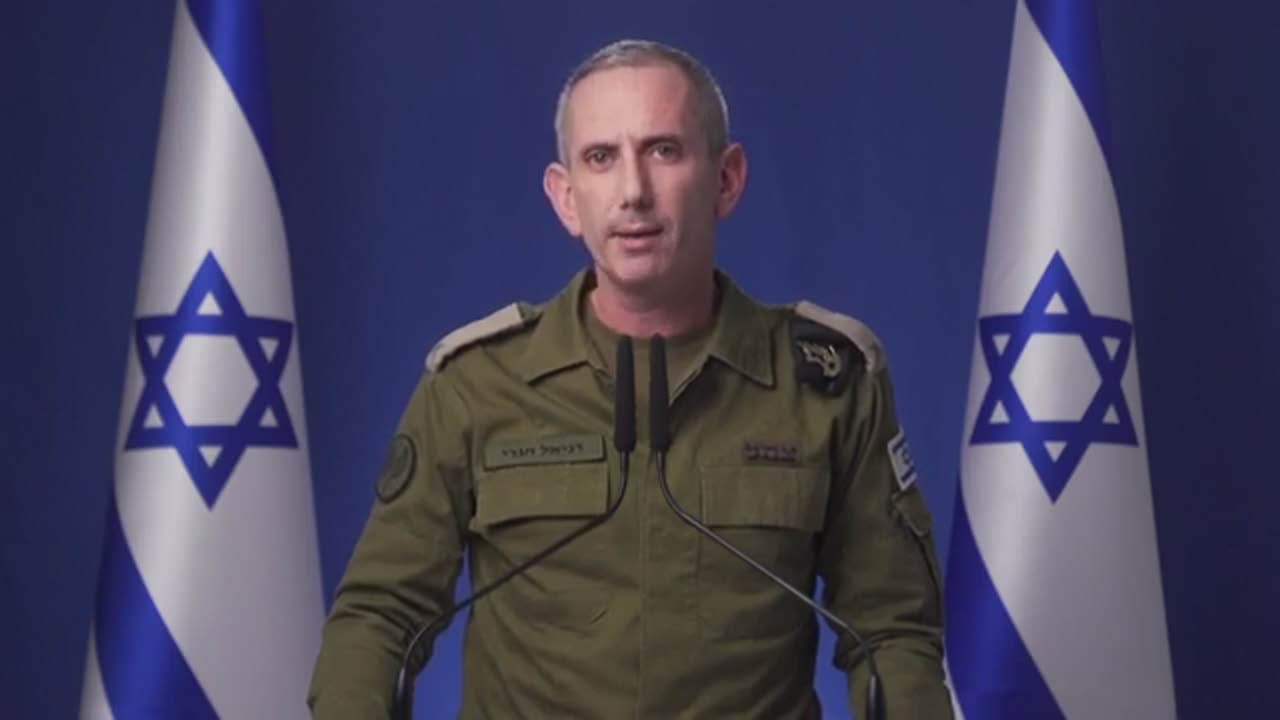 Press Conference from IDF Spokesperson RAdm. Daniel Hagari-September 20,