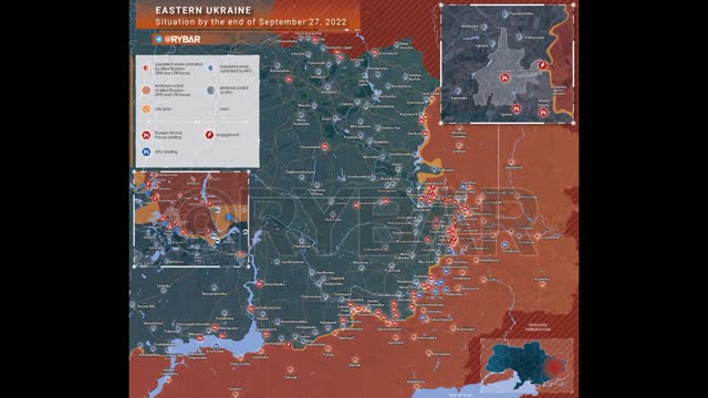 Offensive to Donbass: the situation in the east of Ukraine by the end of September 27, 2022