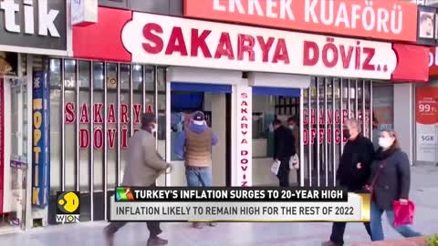Turkey's inflation surges to 20-year high | 89.1% jump in food prices | World Business Watch | WION
