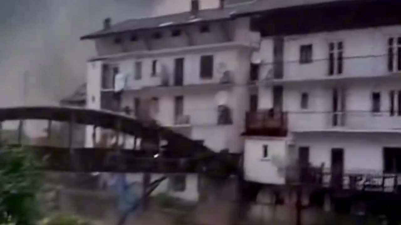 A critical situation prevails in some Alpine valleys in northwestern Italy, where