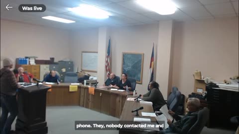 Aguilar Town meeting