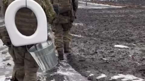 Fast Toilet Break In Ukraine 🇺🇦💩😂🤦🤡