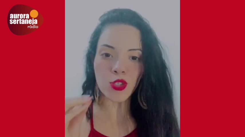 Carol del Castro na rádio Aurora Sertaneja