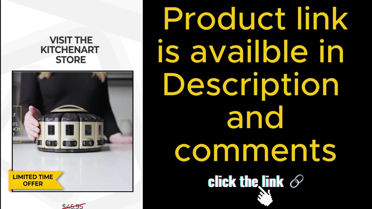 KitchenArt 57010 Select-A-Spice Auto-Measure Carousel Professional Series, Satin
