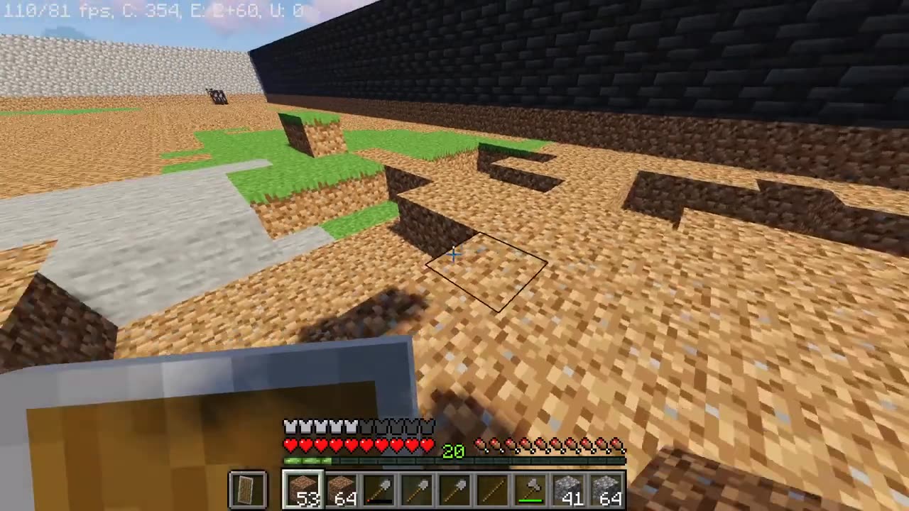 Minecraft fully survival season 2 episode 2 going mining and building the storage unit part 1/4