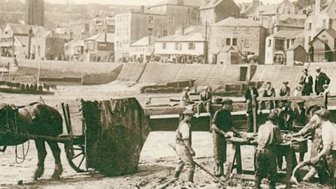 Truro and Saint Mawes. in the 1800s 1900s early in Photography