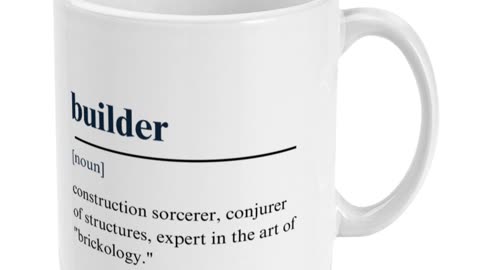 Builders Mug By Welovit ❤️