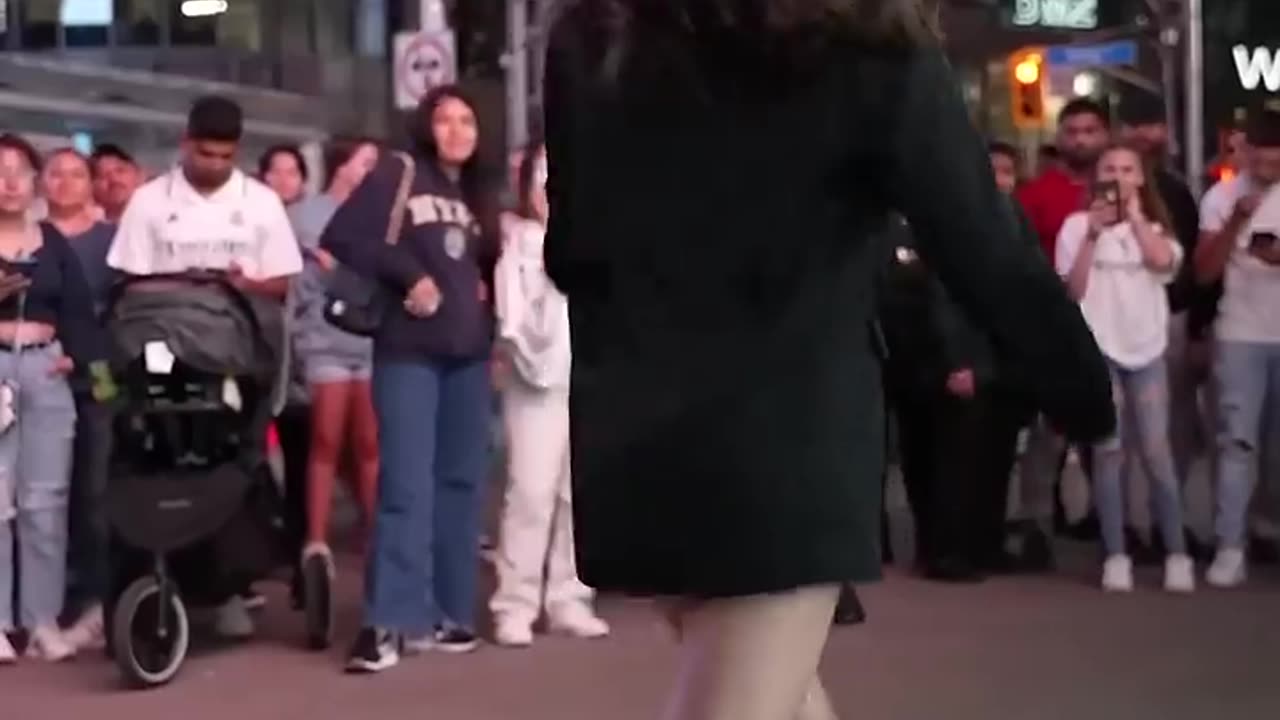 She’s only 12 and she has the confidence to do a runway walk