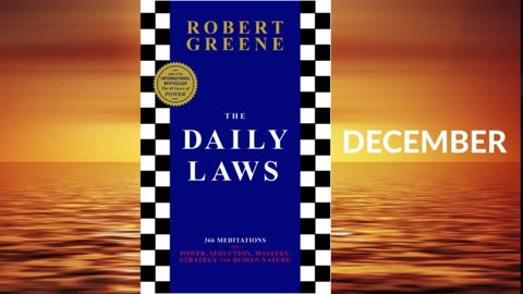 The Daily law by Robert Greene DECEMBER