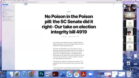 Poison Pill? SC House Bill 4919