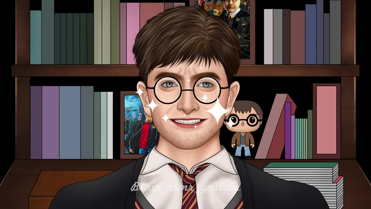 ASMR Harry Potter transformation back to the childhood | Special makeup