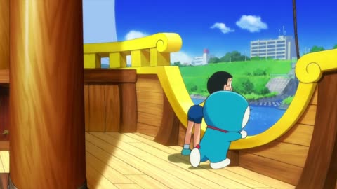 Doraemon Movie Part -2 Nobitas Treasure Island Hindi Dubbed Short Movie! Doraemon Cartoon !