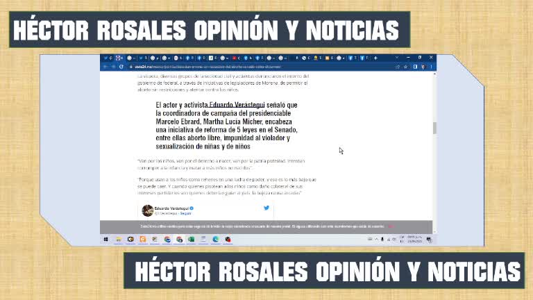 Tiempos de vergüenza, aborto sin limite de tiempo: Eduardo Verastegui