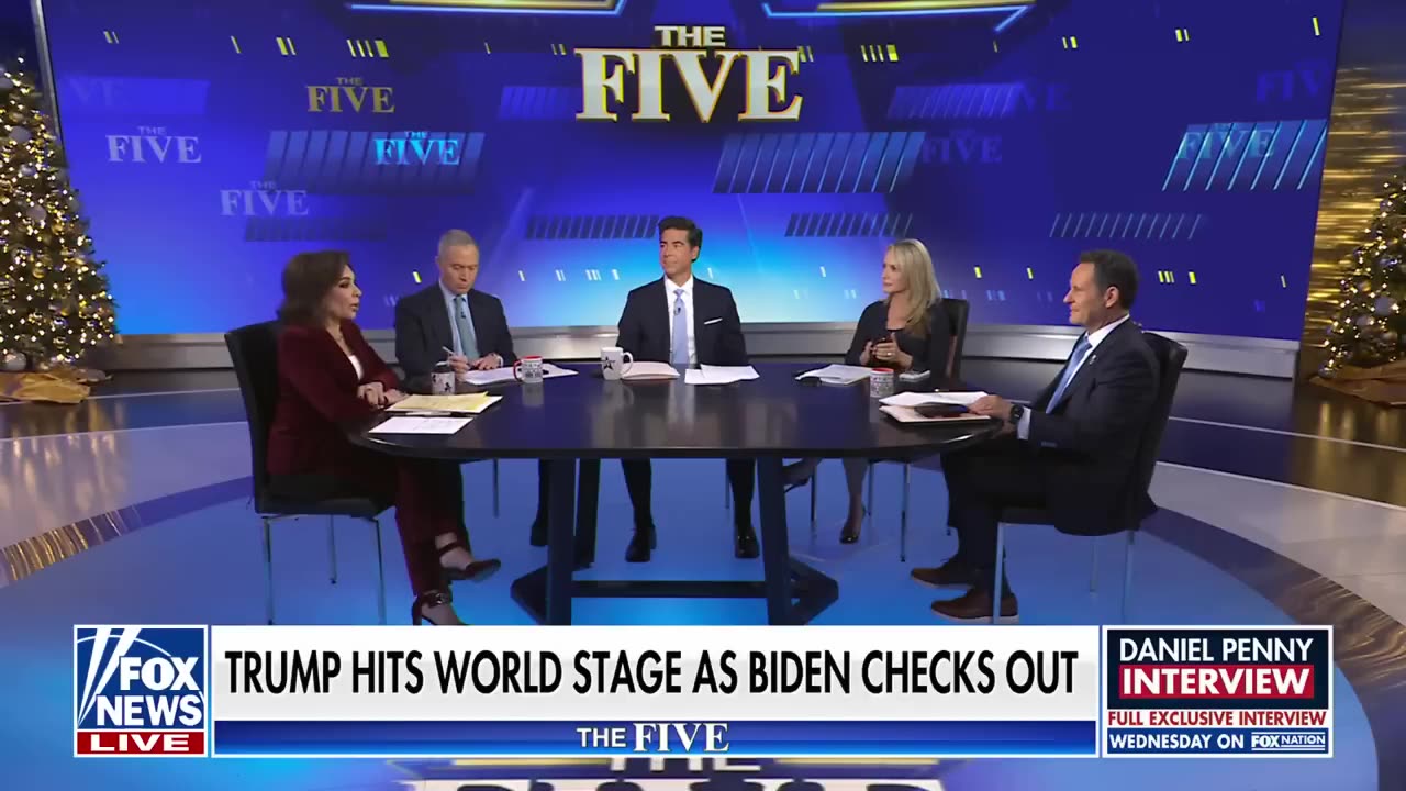 ‘The Five’: Trump hits the world stage as Biden checks out