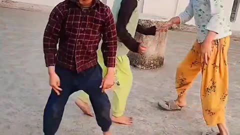 Funny kids dance
