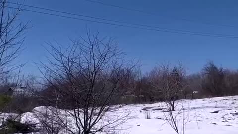 Su-25 SM Russian Aerospace Forces over the Luhansk People's Republic