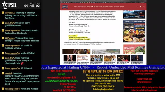 2022-04-12 09:01 EDT - Straight Shootin': with Thumper