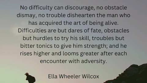 Advice if you are feeling discouraged