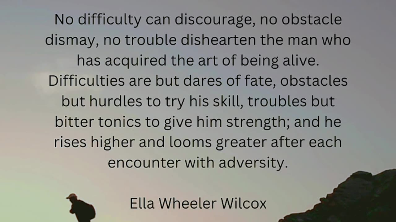 Advice if you are feeling discouraged