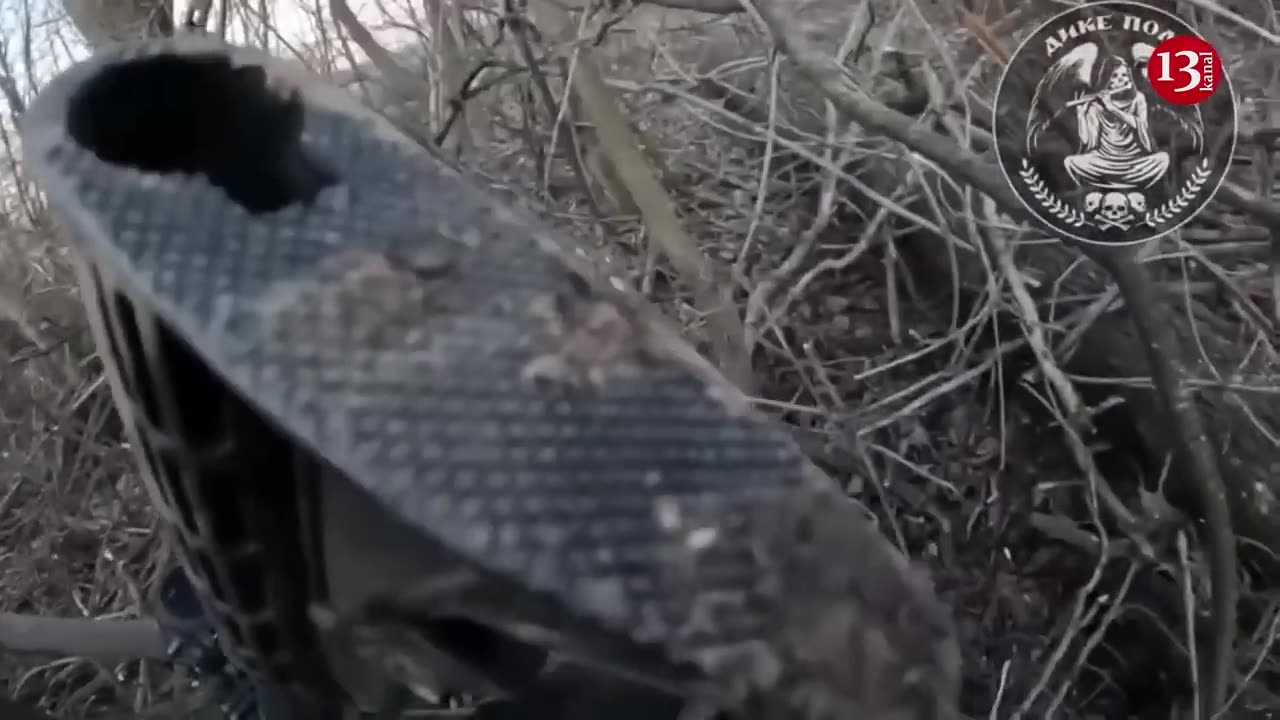 Fighters of 67th brigade advancing in forest encounter “Wagner" group - fierce firefight ensues