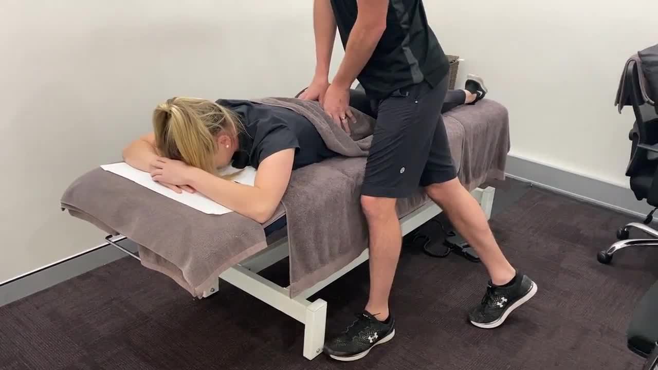 Treatment for Low Back Stiffness into Extension.