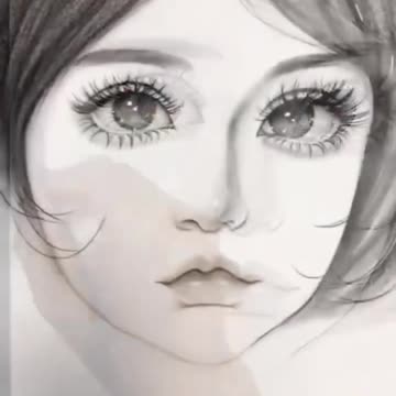 How about "Innocence in Lines: A Baby Pencil Sketch"?