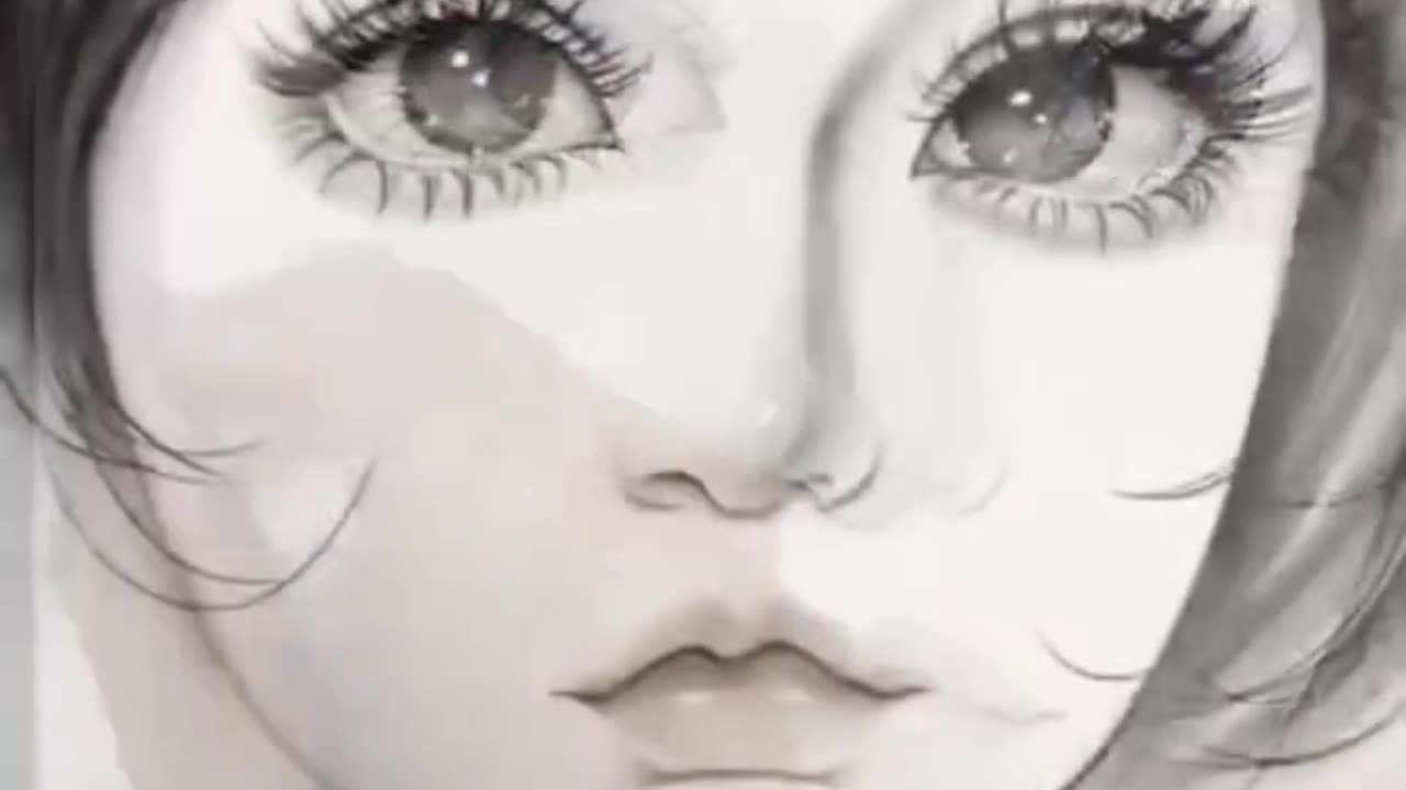 How about "Innocence in Lines: A Baby Pencil Sketch"?