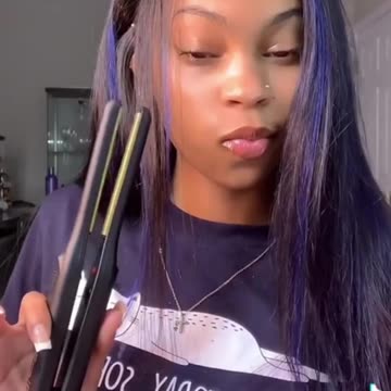 13*4 13*6 Straight Highlight Black With Blue Lace Frontal Wigs Human Hair Wig For Black W