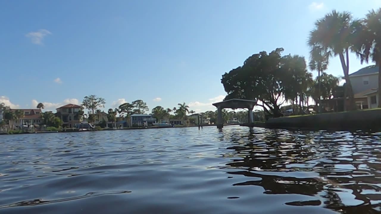 Relaxing Boat Ride up the Pithlachascotee River in Port Richey, Florida. #relax #portrichey