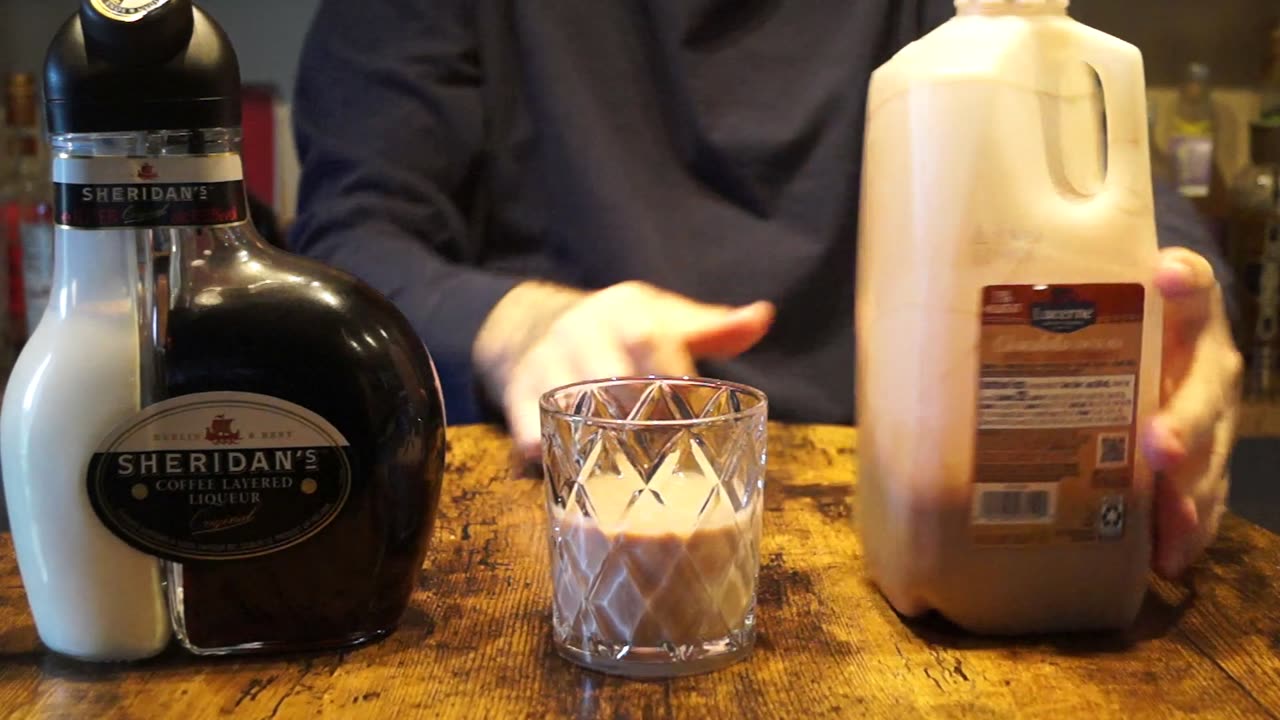 Sheridan's Coffee Layered Liqueur & Chocolate Milk