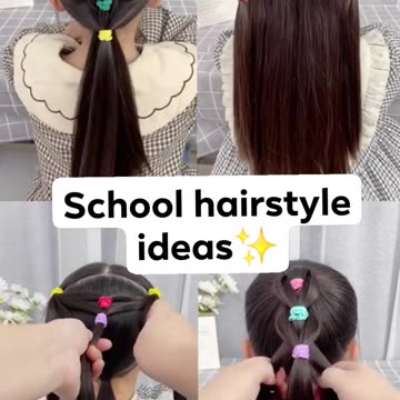 Mostly admired School hairstyles for students