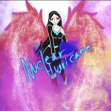 I draw oc Rostella Hurricane