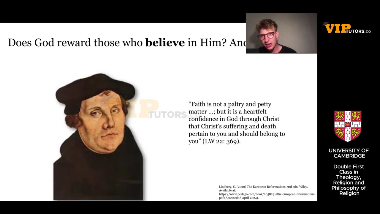 John Locke Theology Question 3 Video 4 (Part 3 of 5)