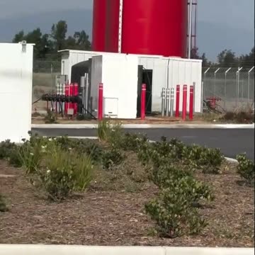 Diesel Generator Running Tesla Charging Station
