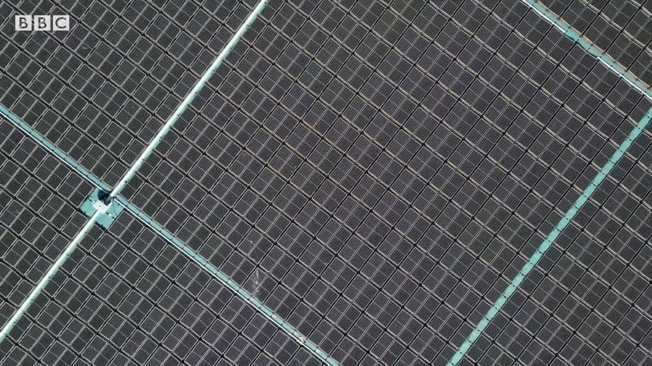 Are floating solar farms the future of clean energy? - BBC News