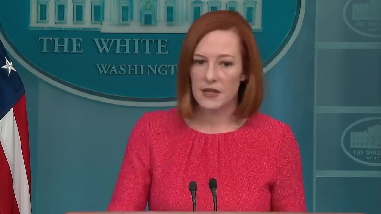 Psaki Accuses Gov. DeSantis of "Standing in the Way" of Biden's Mandates