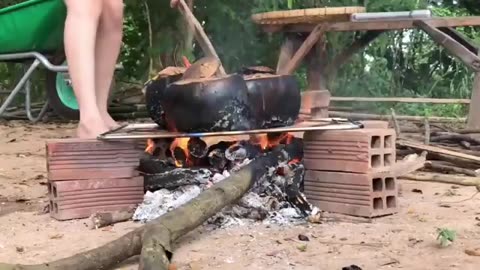 46 AMAZING COOKING Katy Cooking Steamed Shrimp in Coconut Katy Kitchen