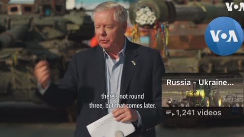 A very jittery Lindsey in Ukraine