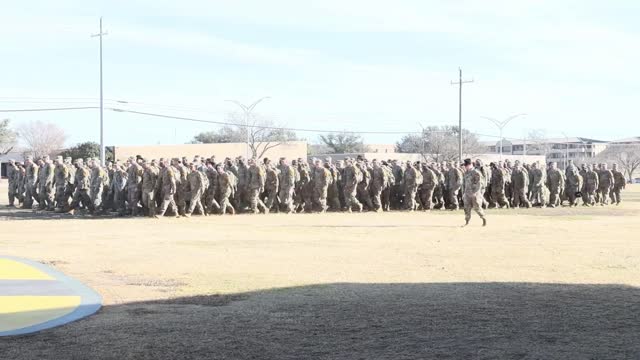 1st CAV Welcomes Troops from 3rd Armored Brigade Combat Team “GREYWOLF” Back to Fort Hood, TX