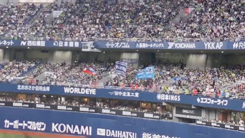 東京音頭in日本シリーズ大阪 ラッキー7 東京ヤクルトスワローズ 2022/10/27 京セラドーム大阪 レフトビジター応援席