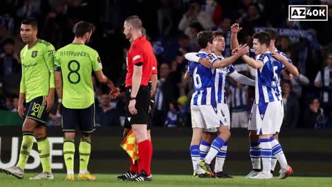 Real Sociedad Mascot Trolling Ronaldo & Man Utd With Siuu Celbration