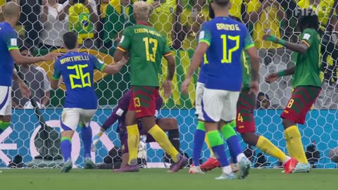 Dramatic late winner! _ Cameroon v Brazil _ FIFA World Cup Qatar 2022