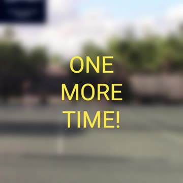 EXCELLENT BACKHAND DROP VOLLEY FOR THE POINT!