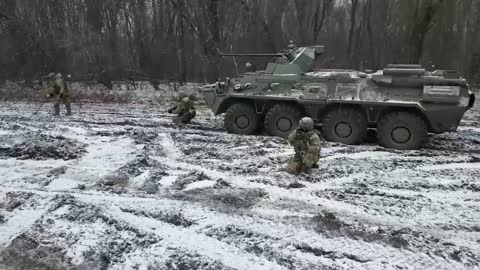 Demining by engineering units of the Western Military District