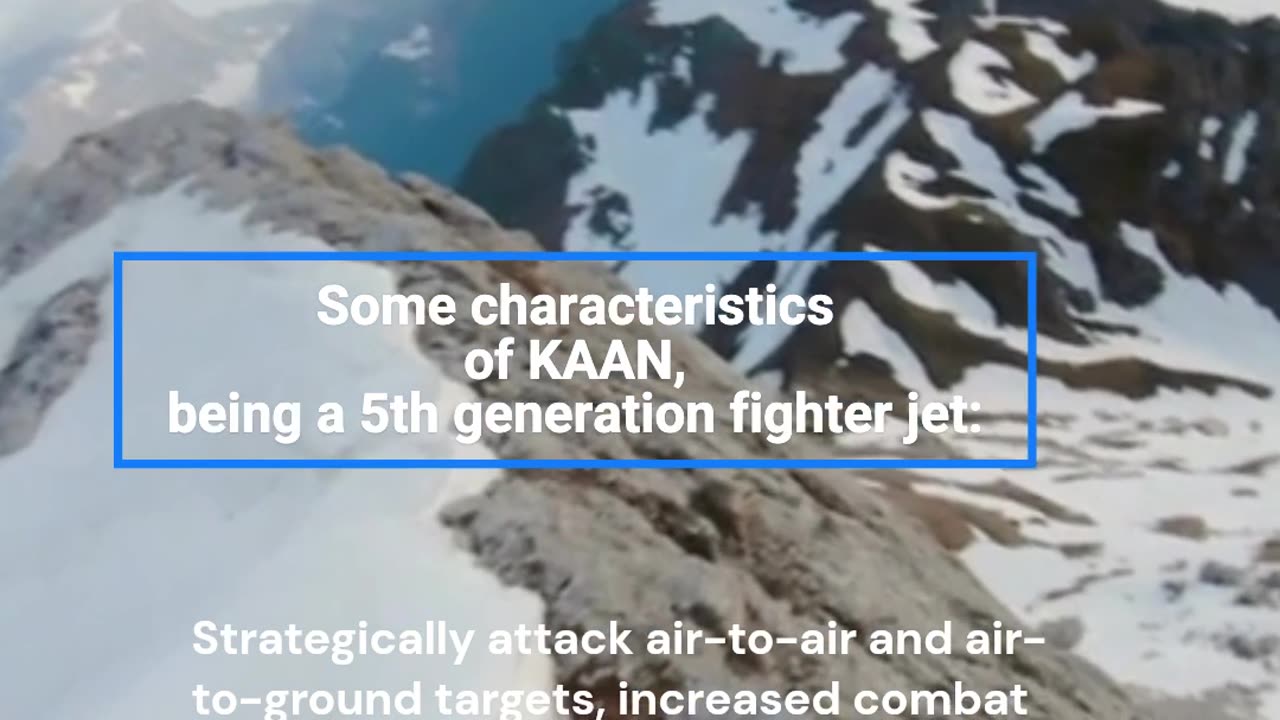 Turkey's 5th generation fighterjet | KAAN fighter aircraft features.