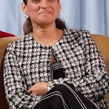 Entertaining chit-chat with our celebrity guest from India.