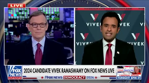 Vivek Ramaswavy on his 2024 presedential plan on Fox news