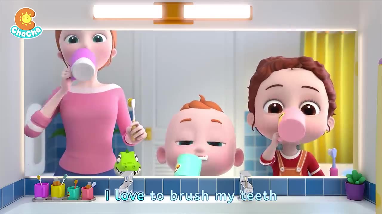 Brush Your Teeth Song | Time to Brush Your Teeth | Baby ChaCha Nursery Rhymes & Kids Songs